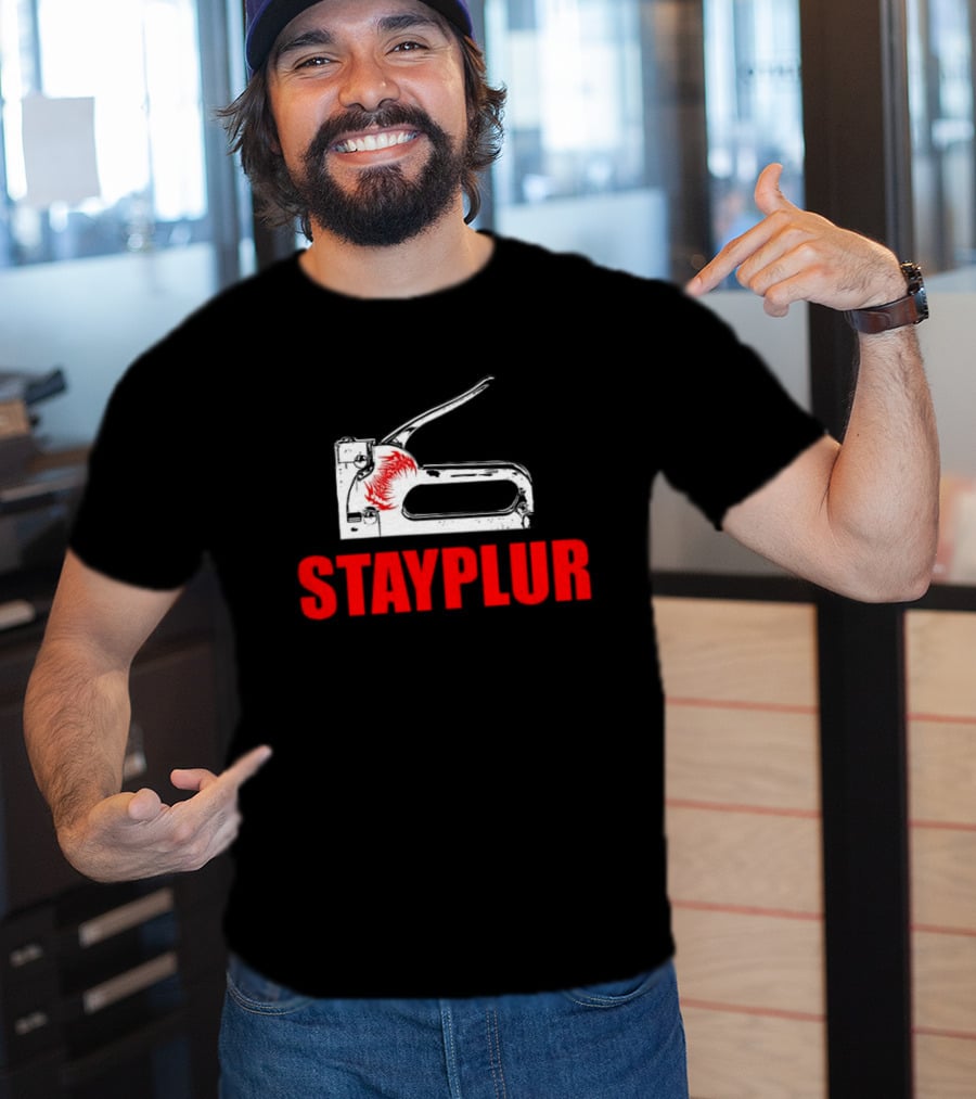Firehouse666 Stayplur Stapler T-Shirt