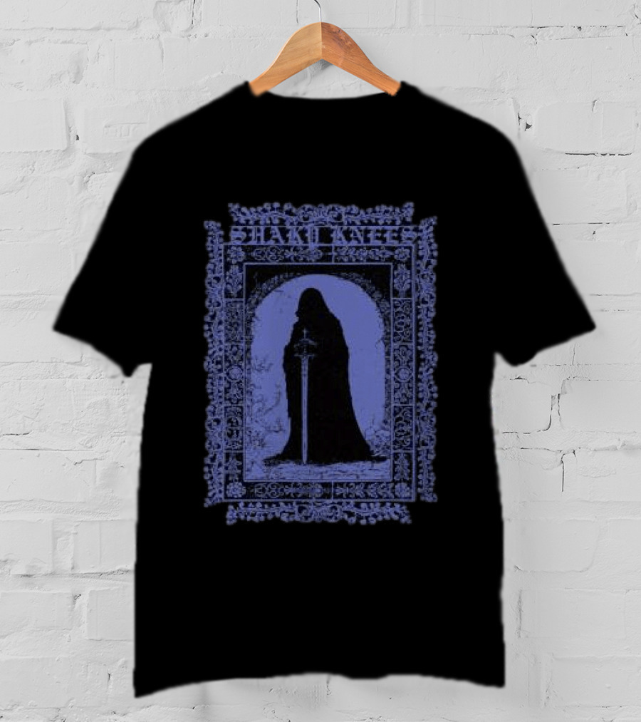 Shaky Knees Festival Store Reaper Lineup Arched Medieval Frame T-Shirt