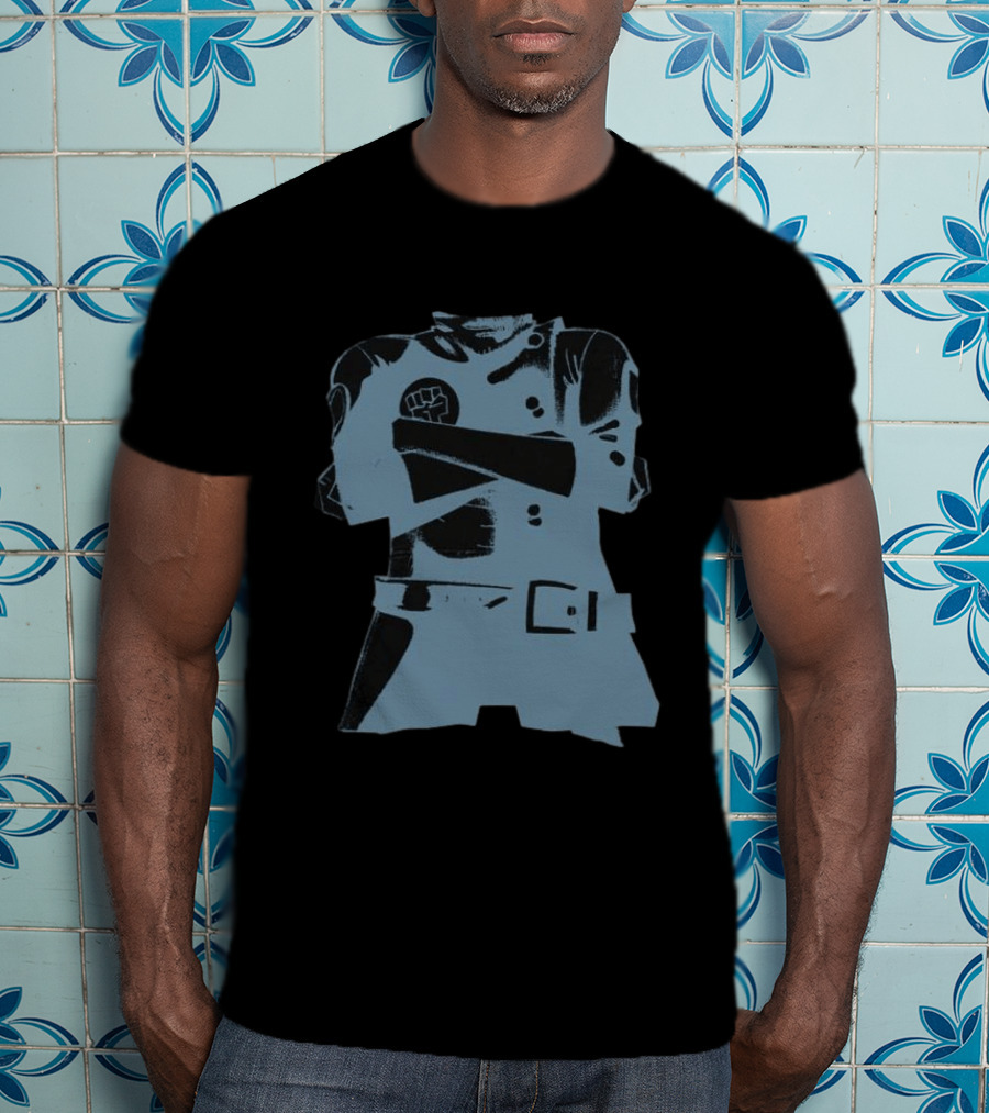 Gorillaz Store Stylo Hood Black Fist T-Shirt