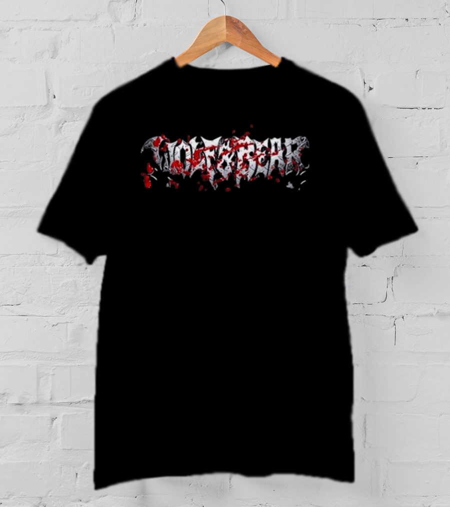 Wolfbear Steel Blood Splatter T-Shirt