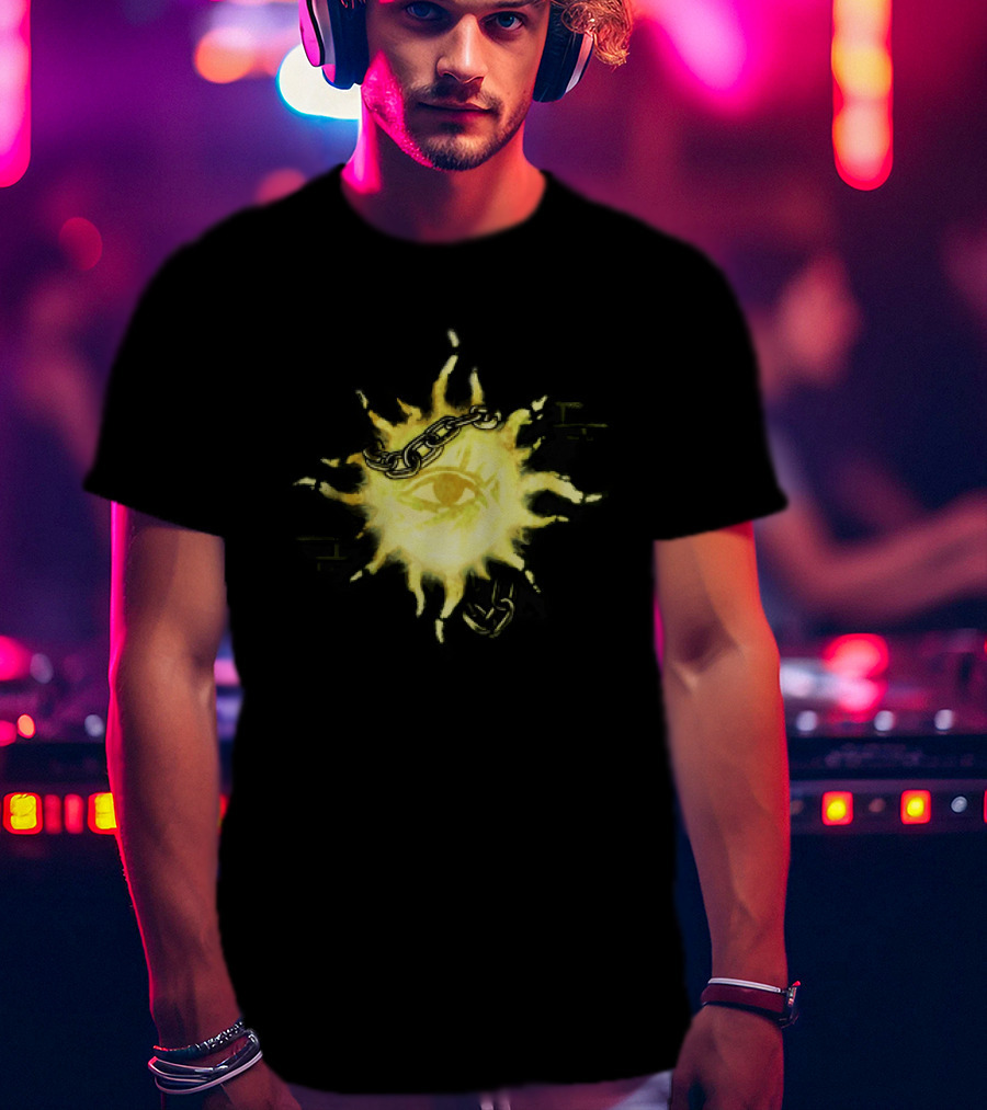 Mindcap Store Sun Eye Chains T-Shirt