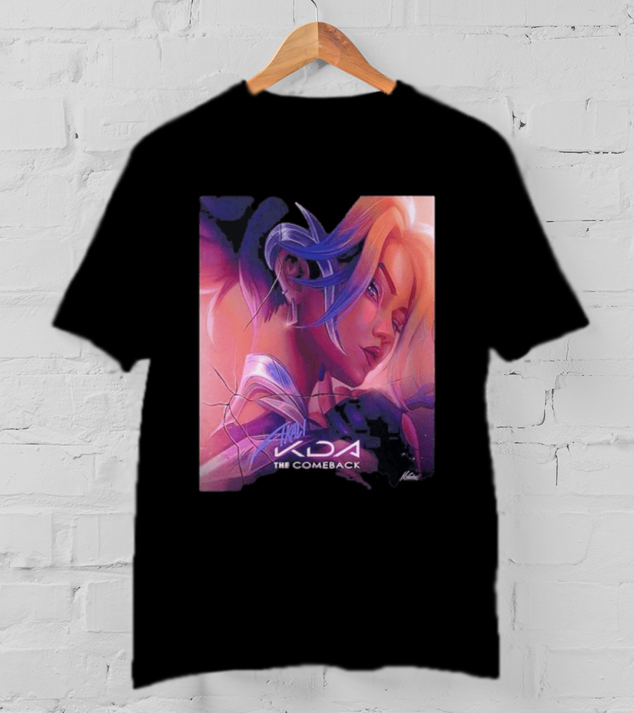 Akali KDA The Comeback Arcane League Of Legends Nikkotari T-Shirt