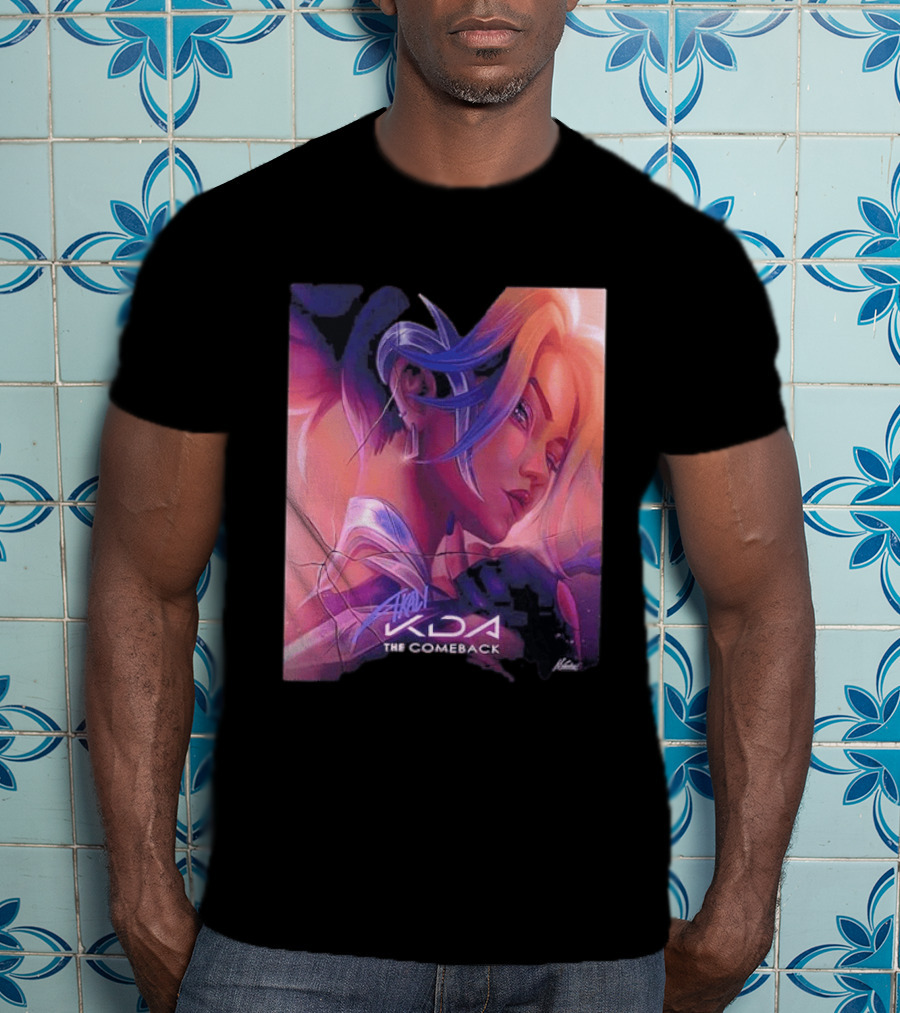 Akali KDA The Comeback Arcane League Of Legends Nikkotari T-Shirt
