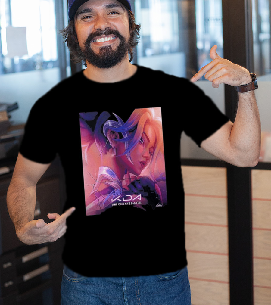 Akali KDA The Comeback Arcane League Of Legends Nikkotari T-Shirt