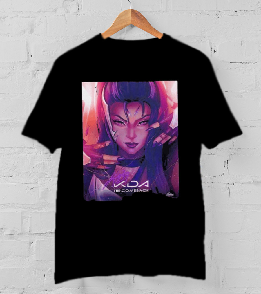Kaisa KDA The Comeback Arcane League Of Legends By Nikkotari T-Shirt