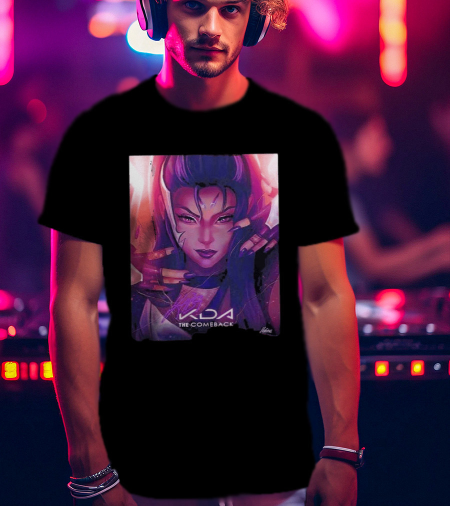 Kaisa KDA The Comeback Arcane League Of Legends By Nikkotari T-Shirt