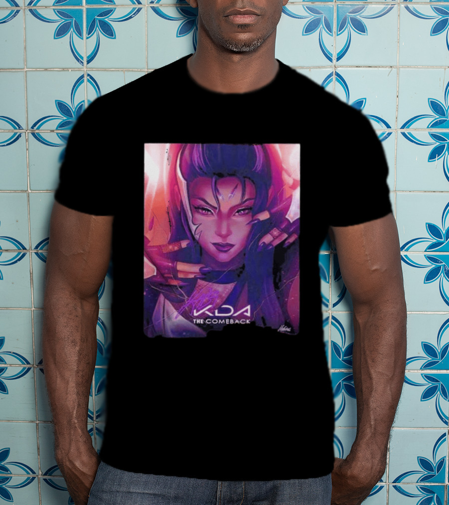 Kaisa KDA The Comeback Arcane League Of Legends By Nikkotari T-Shirt