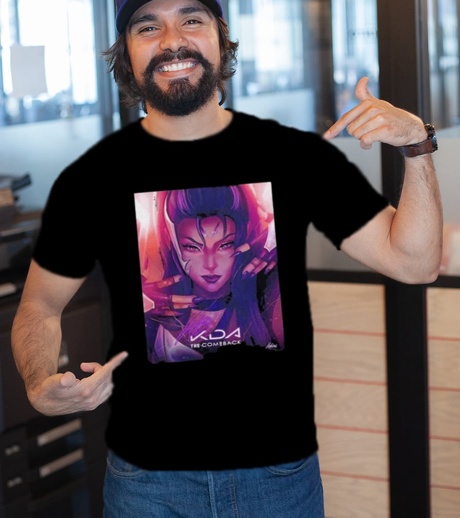 Kaisa KDA The Comeback Arcane League Of Legends By Nikkotari T-Shirt