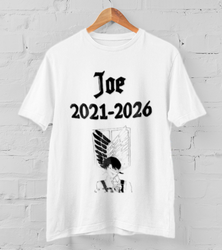 Attack On Titan Joe Wings Shield 2021 2026 T-Shirt