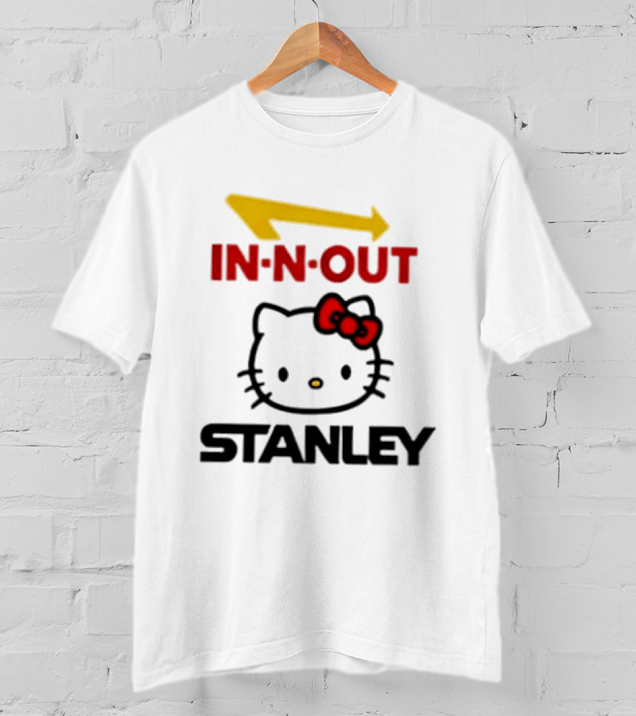 In N Out Hello Kitty Stanley Collaboration T-Shirt