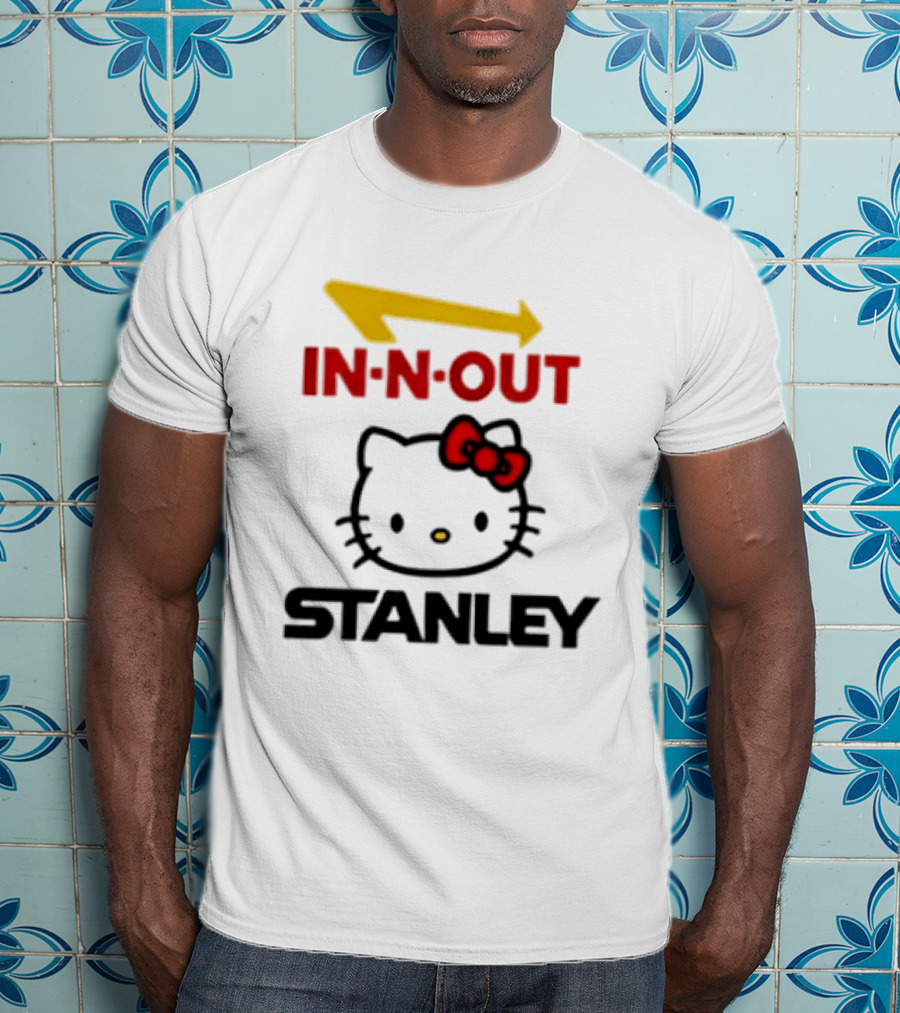 In N Out Hello Kitty Stanley Collaboration T-Shirt
