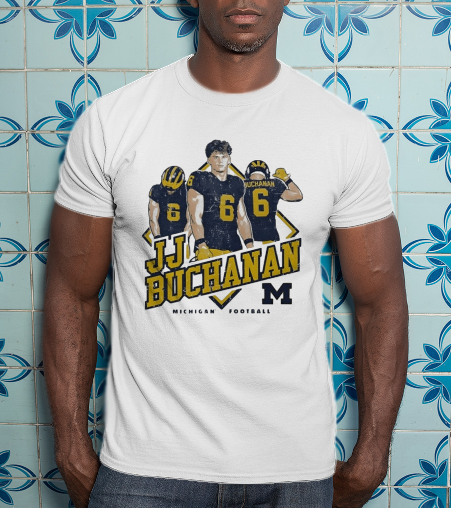 JJ Buchanan 6 Michigan Wolverines Football M T-Shirt