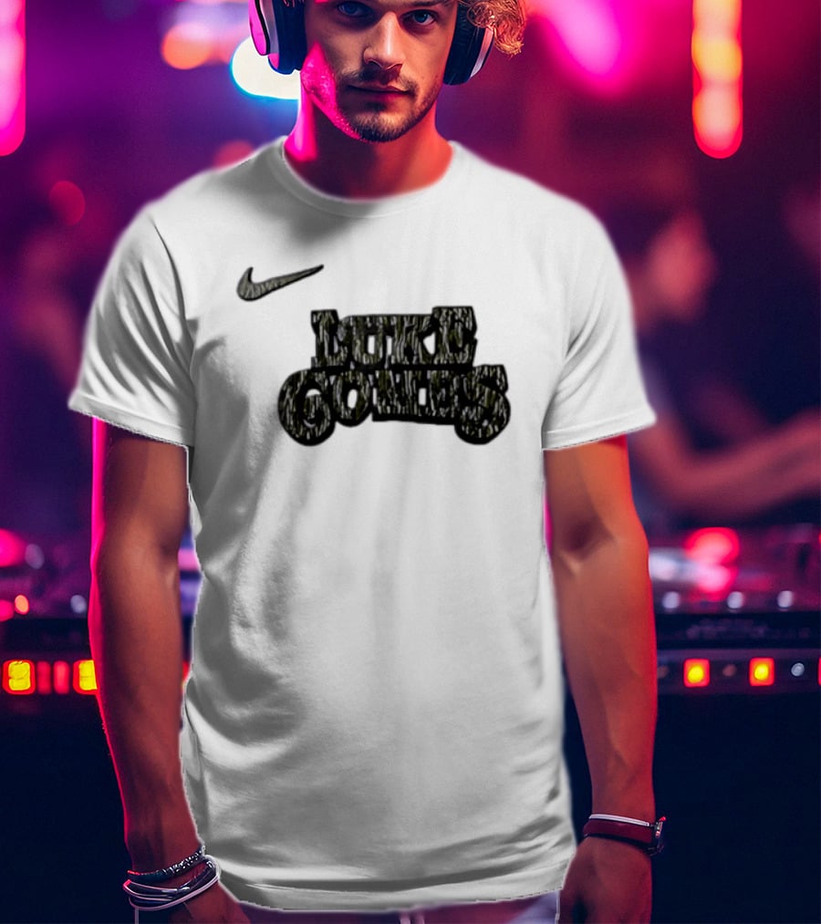 Luke Combs My Kinda Saturday Night Tour 2027 Nike White T-Shirt