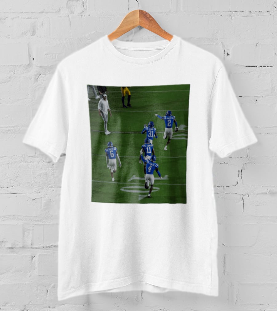 Ole Miss Rebels Aguero Clardy Braxton K Thomas Perkins Football Team Action Scene T-Shirt