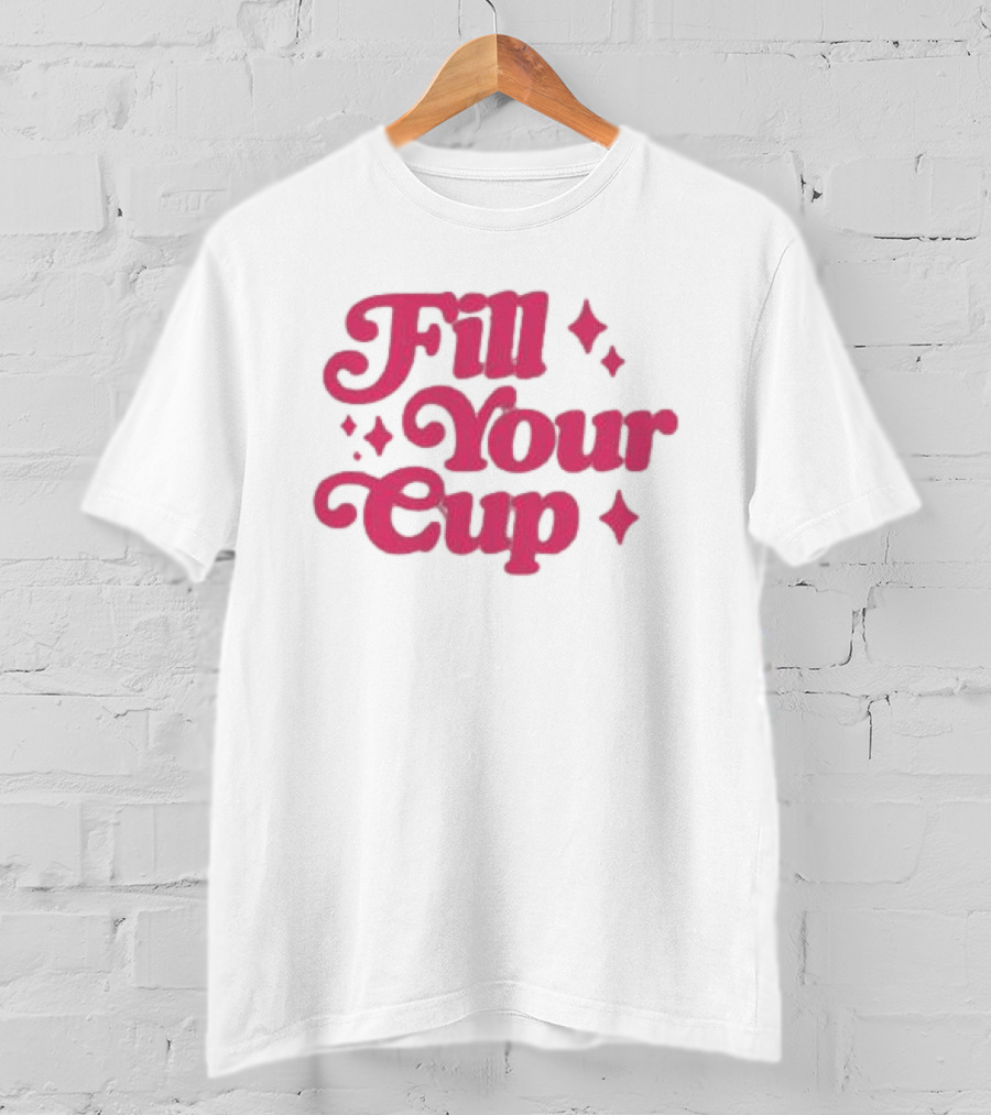 Swig Store Fill Your Cup Tan Camo T-Shirt
