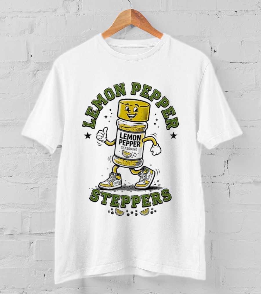 Lemon Pepper Steppers Trick Williams Seasoning Walking Bottle T-Shirt