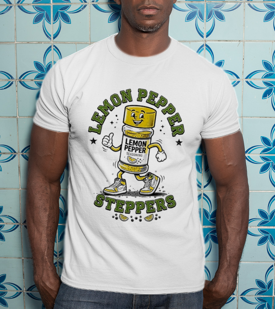 Lemon Pepper Steppers Trick Williams Seasoning Walking Bottle T-Shirt