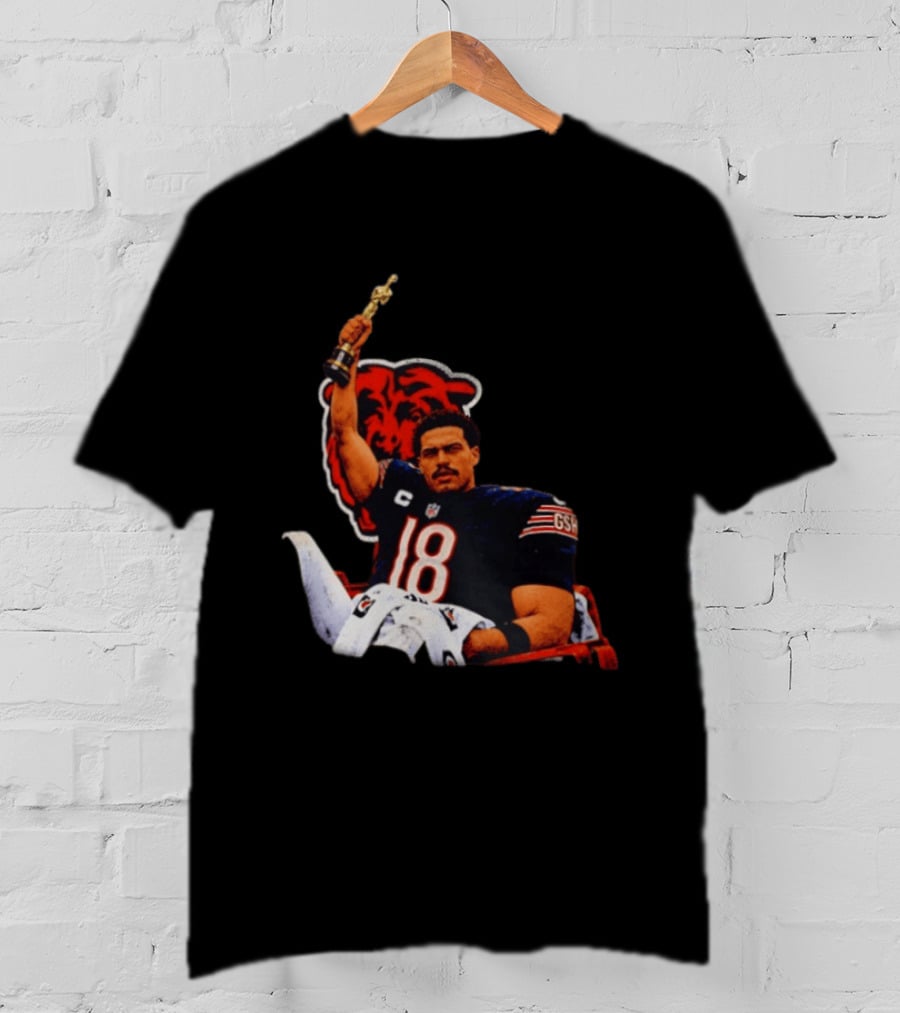 Caleb Williams Chicago Bears Oscar Meme Insight With Iconic Pose And Team Concept T-Shirt