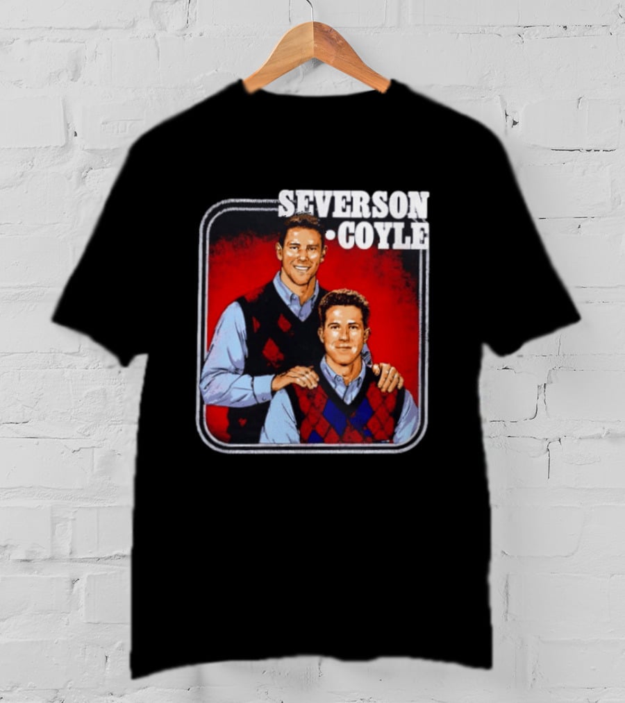 Severson Coyle Columbus Blue Jackets Step Brothers T-Shirt