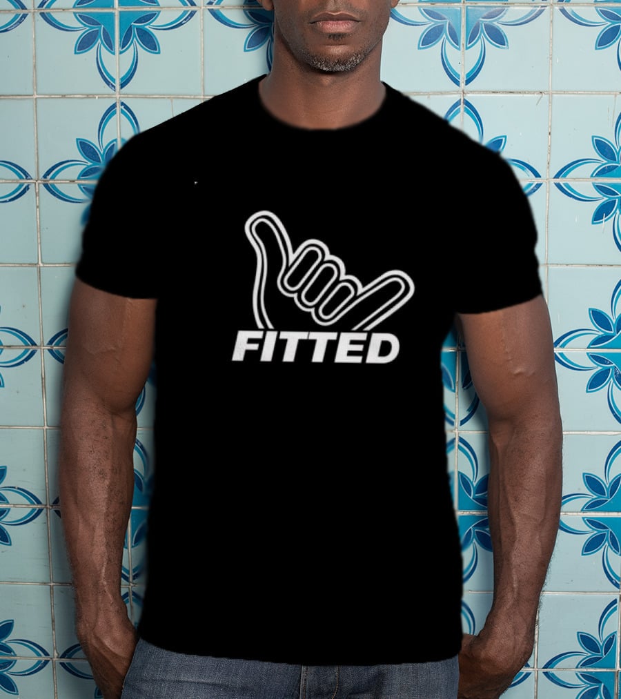Fitted Hawaii Shaka Hand Fasi Tees T-Shirt