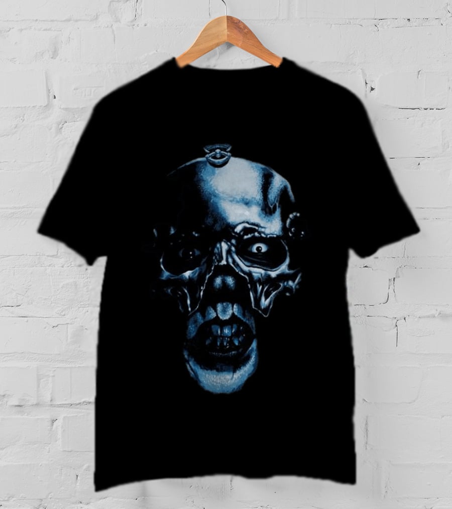 Impericon Ghost Skull Face Creepy Horror Teef T-Shirt