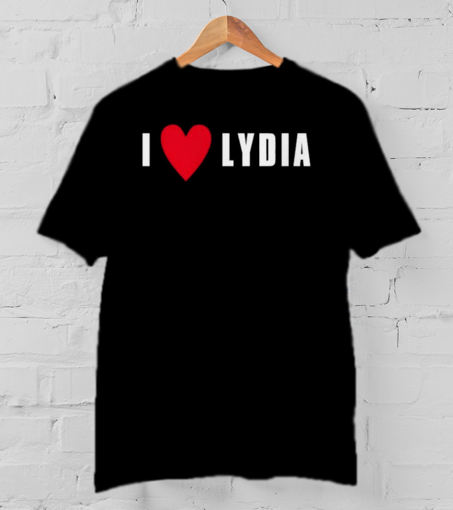 Kori King I Love Lydia Heart T-Shirt
