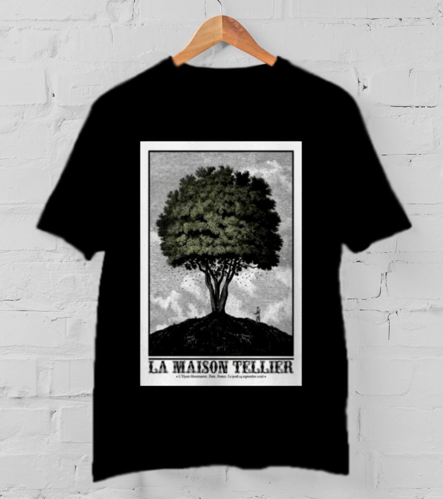 La Maison Tellier L'Élysée Montmartre Paris France Le Jeudi 24 Septembre 2026 T-Shirt