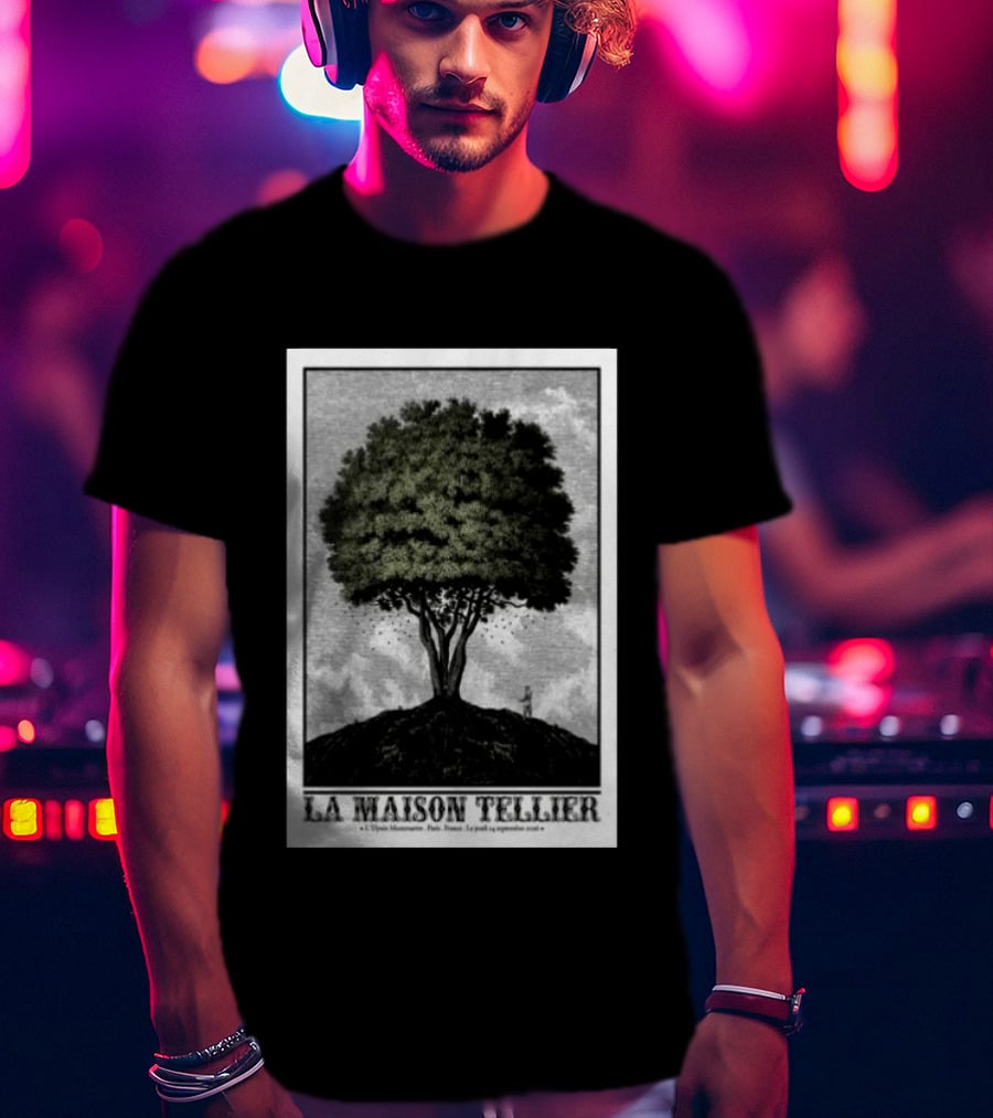 La Maison Tellier L'Élysée Montmartre Paris France Le Jeudi 24 Septembre 2026 T-Shirt