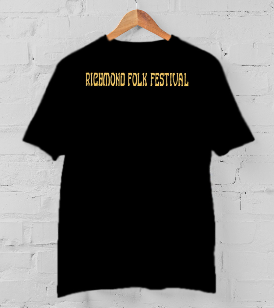 Richmond Folk Festival 2026 Event Christian Taylor Line Up T-Shirt