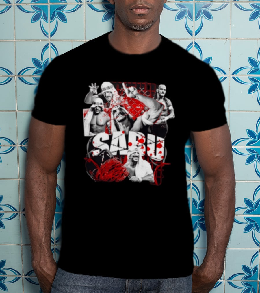 Sabu Homicidal Suicidal Genocidal Wrestling Legend T-Shirt