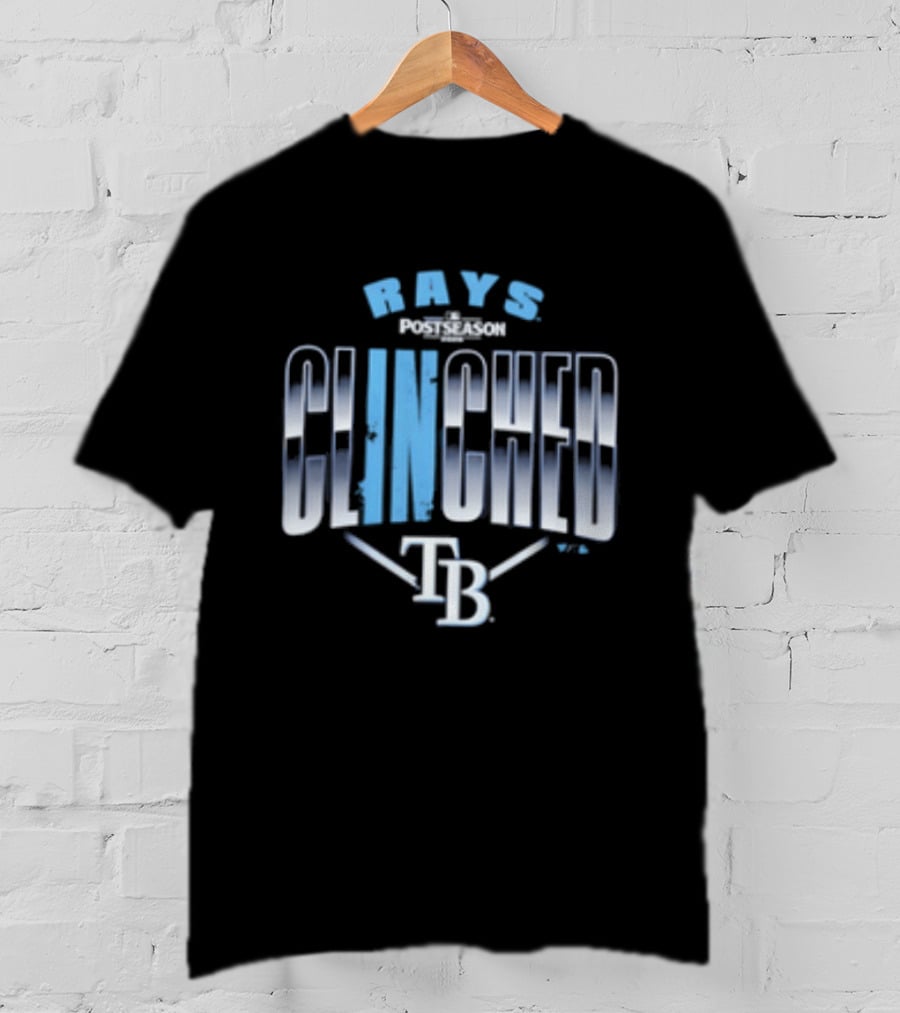 Tampa Bay Rays Clinched 2026 Postseason TB MLB T-Shirt