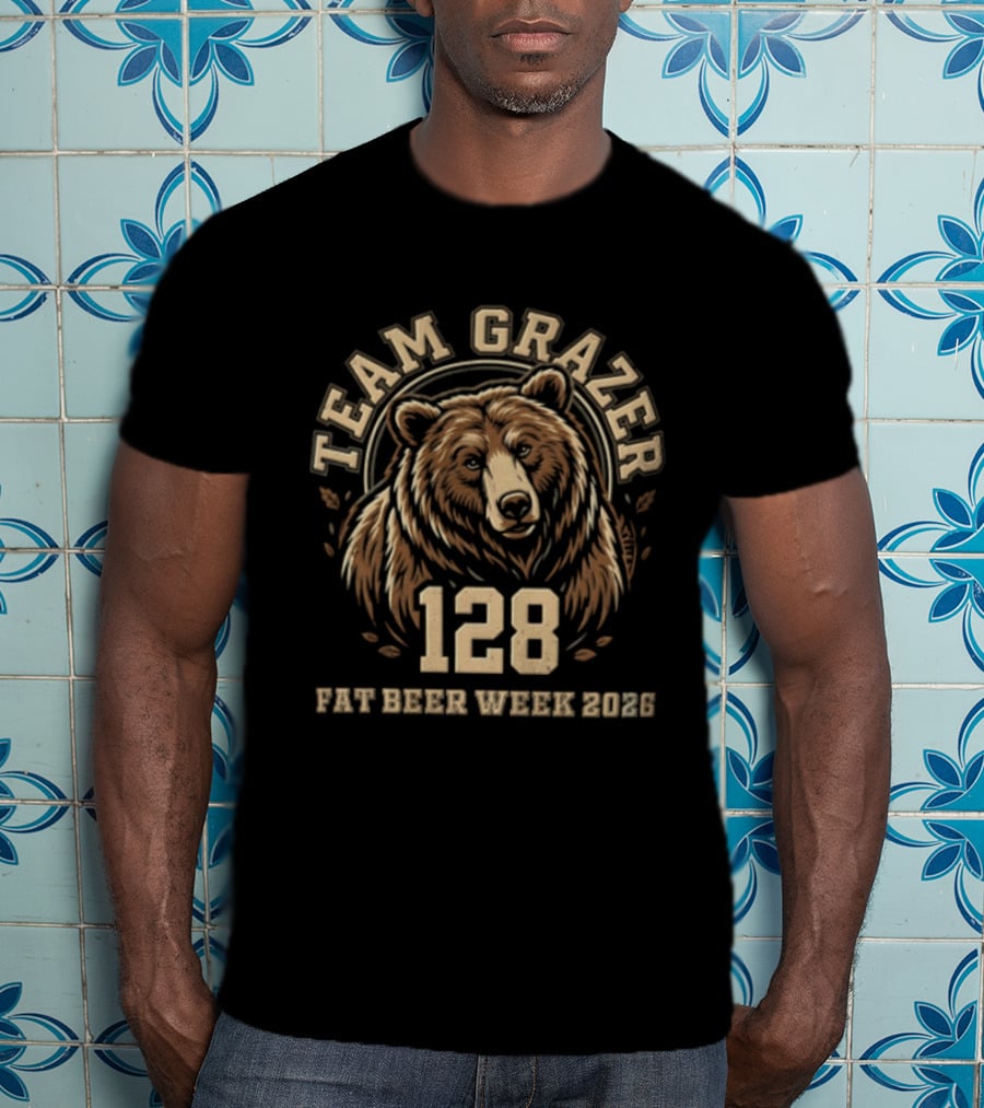 Team Grazer 128 Fat Bear Week 2026 T-Shirt