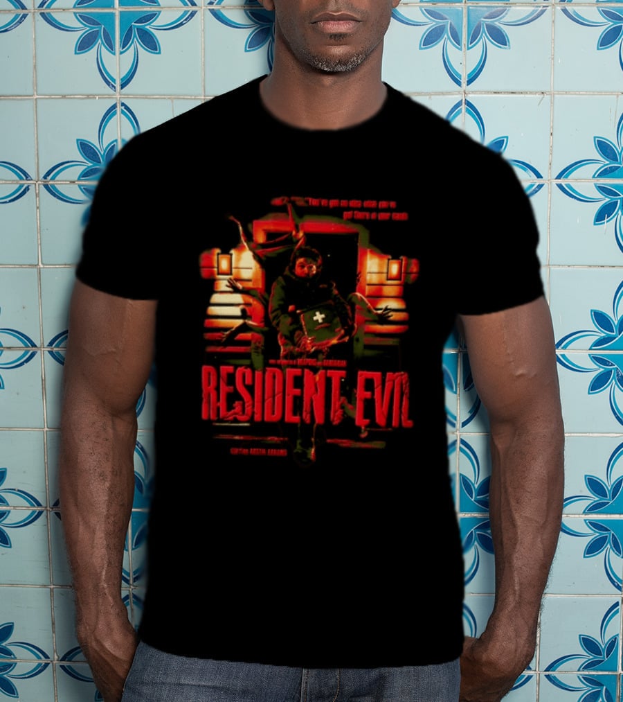 You Have Got No Idea What You Have Got There In Your Hands Austin Abrams Resident Evil T-Shirt
