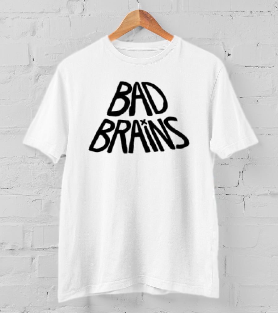 Bad Brains Store Are You Ready White Limited Edition Punk Rock Band Merch T-Shirt