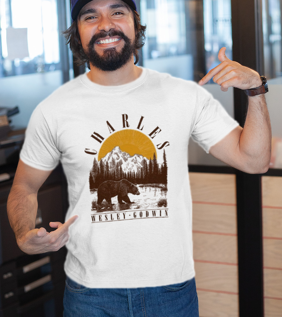 Charles Wesley Godwin Bear Mountain Sunset Forest T-Shirt