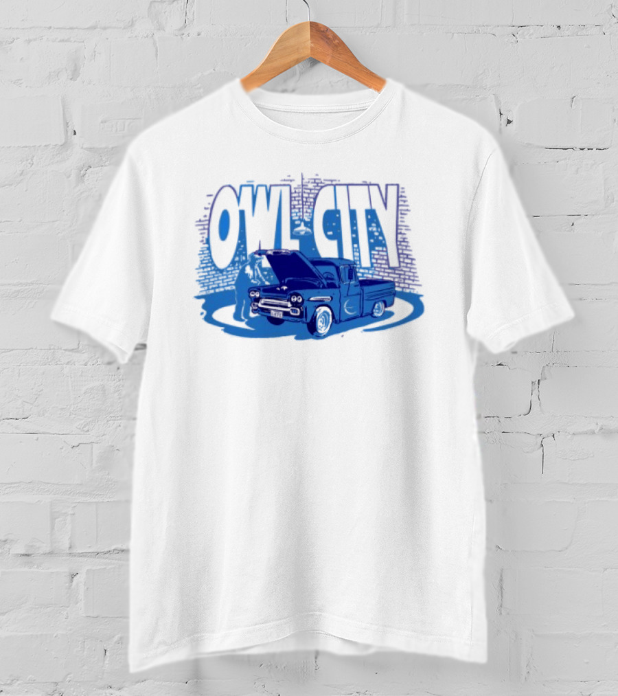 Owl City Vintage Truck Breakdown T-Shirt