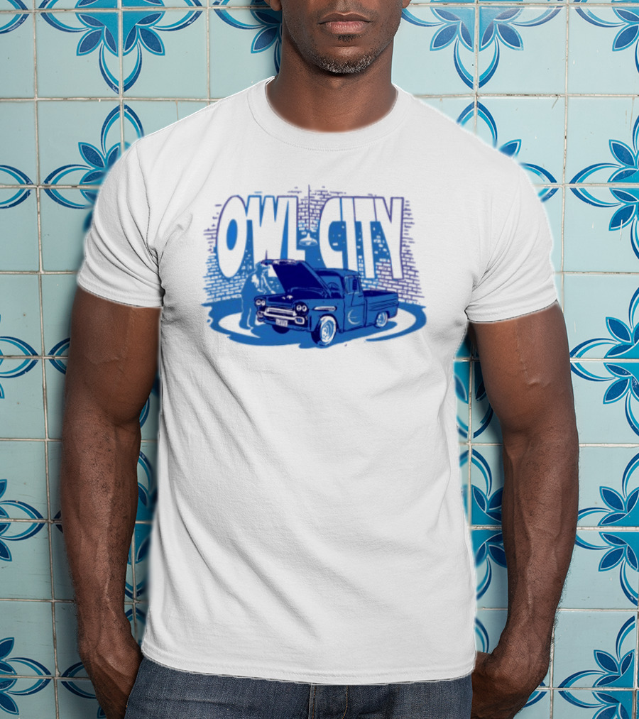 Owl City Vintage Truck Breakdown T-Shirt