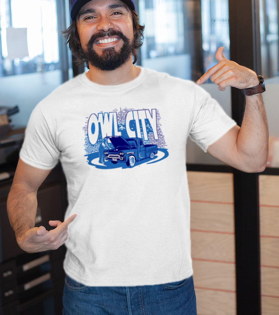Owl City Vintage Truck Breakdown T-Shirt