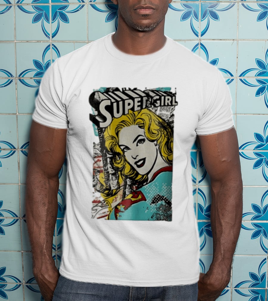 Supergirl DC Comics Blonde Woman Pop T-Shirt