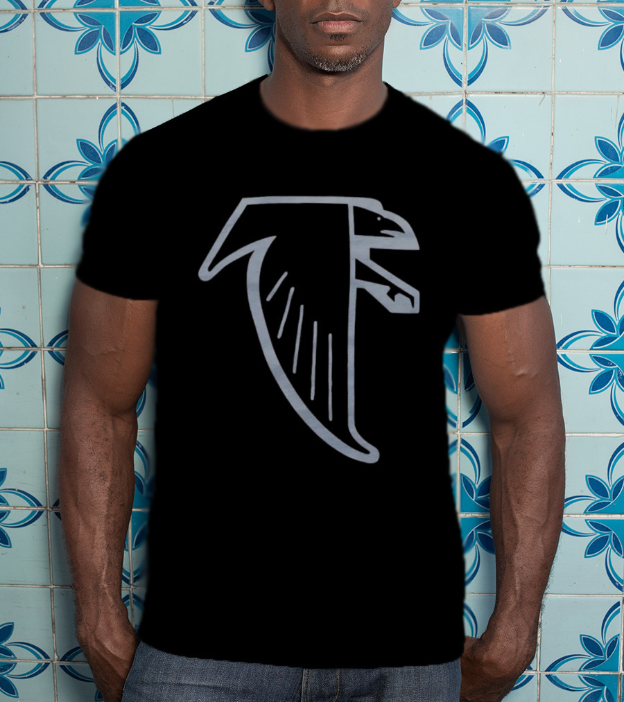 Atlanta Falcons '90 Blackout T-Shirt