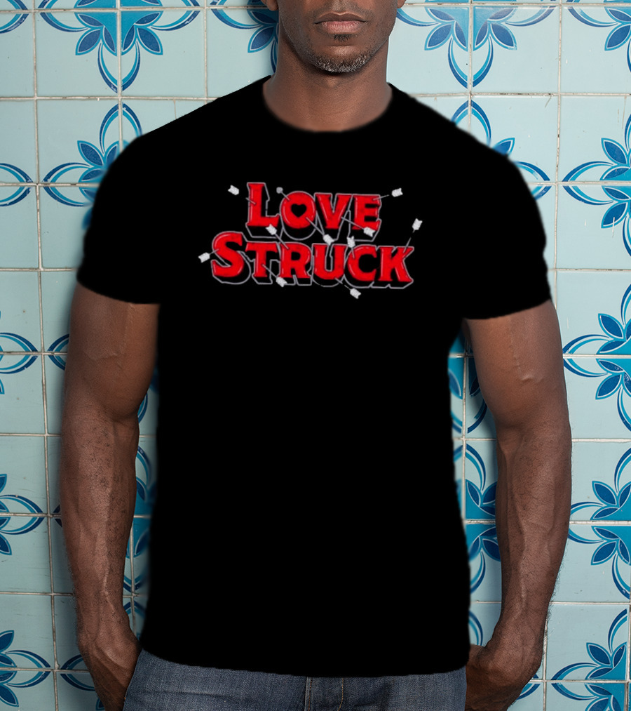 Love Struck Arrows Heart Arrow Archery Romance T-Shirt