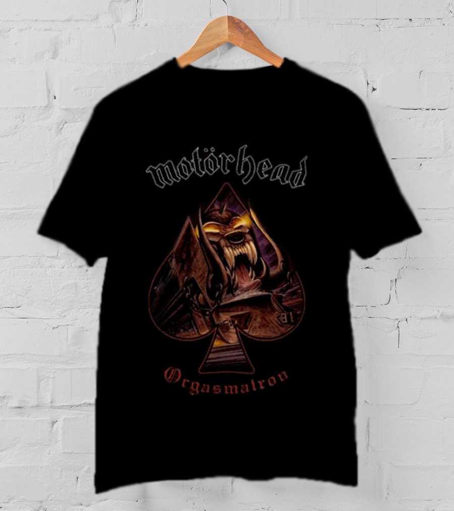 Motörhead Orgasmatron Ace Spade T-Shirt