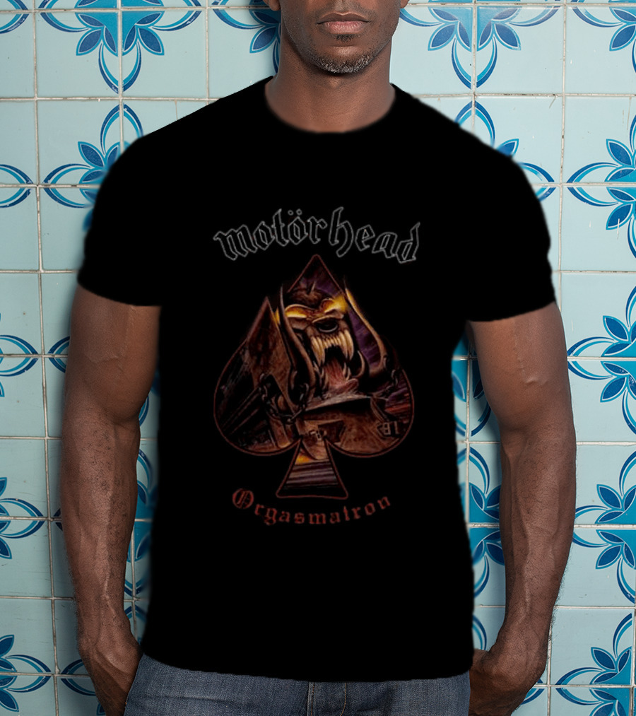 Motörhead Orgasmatron Ace Spade T-Shirt