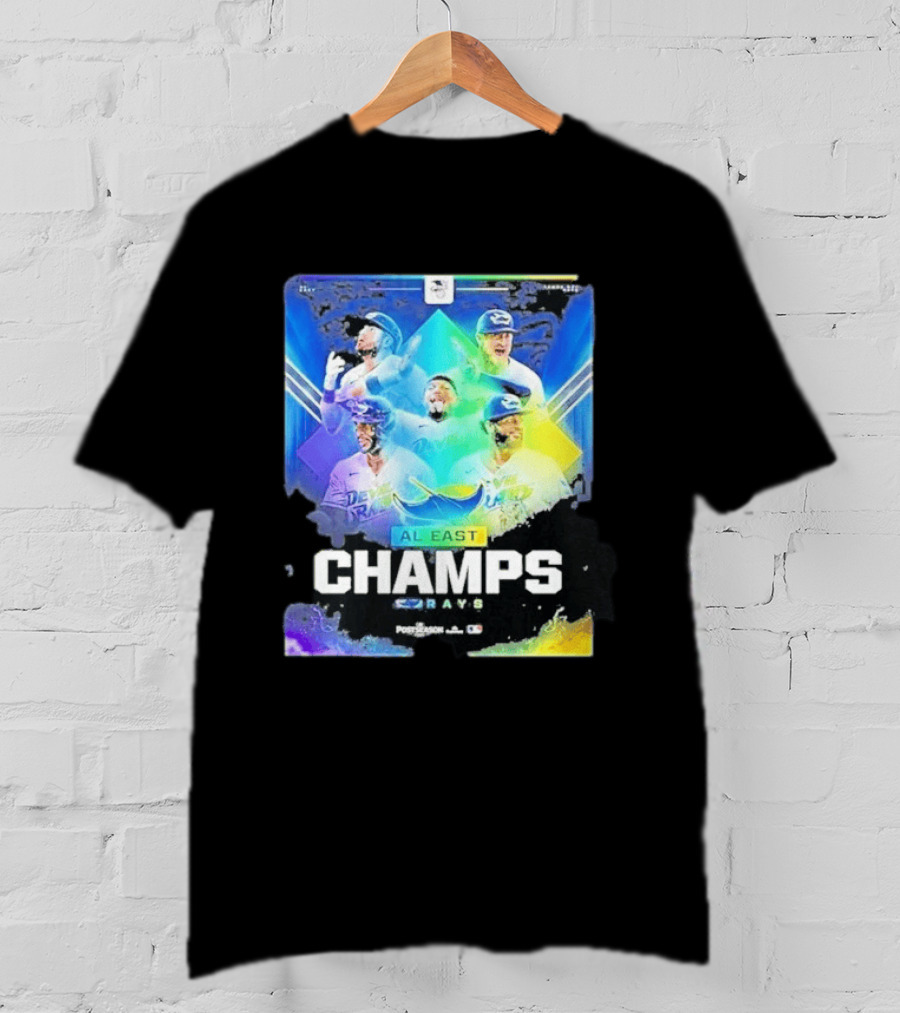 Postseason Al East Champs Rays Fifth Time Original Tampa Bay 2026 T-Shirt
