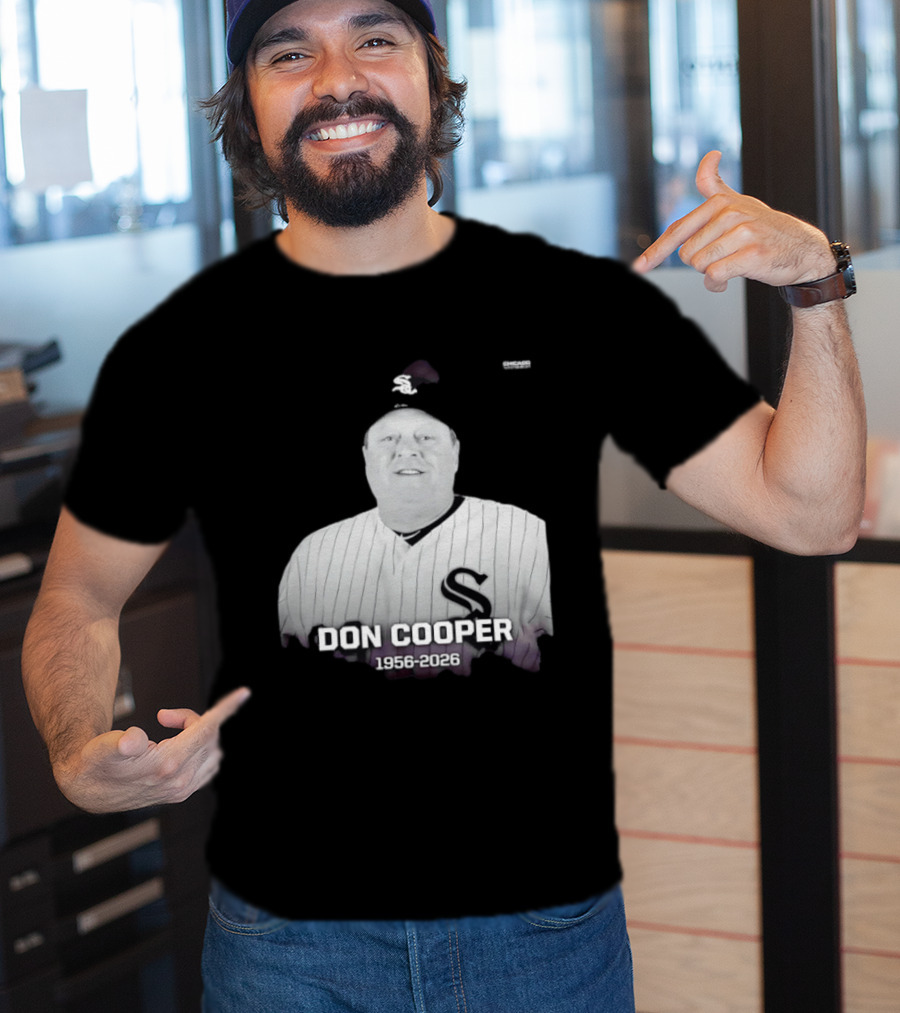 Don Cooper 1956 2026 Chicago White Sox Legends T-Shirt