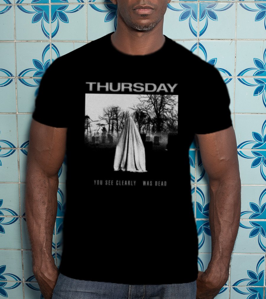 Thursday Store Common Graves New Jersey Emo Band 2002 T-Shirt