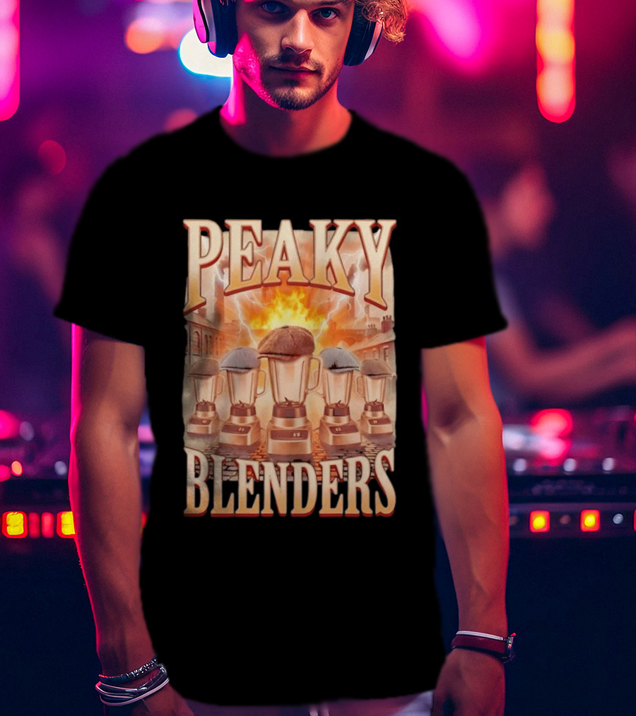 Peaky Blenders Kitchen Humor Blender Joke T-Shirt