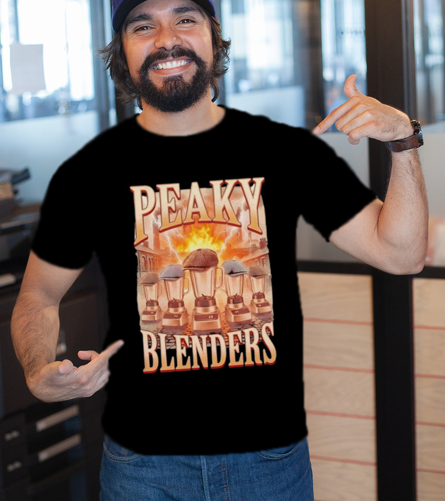 Peaky Blenders Kitchen Humor Blender Joke T-Shirt