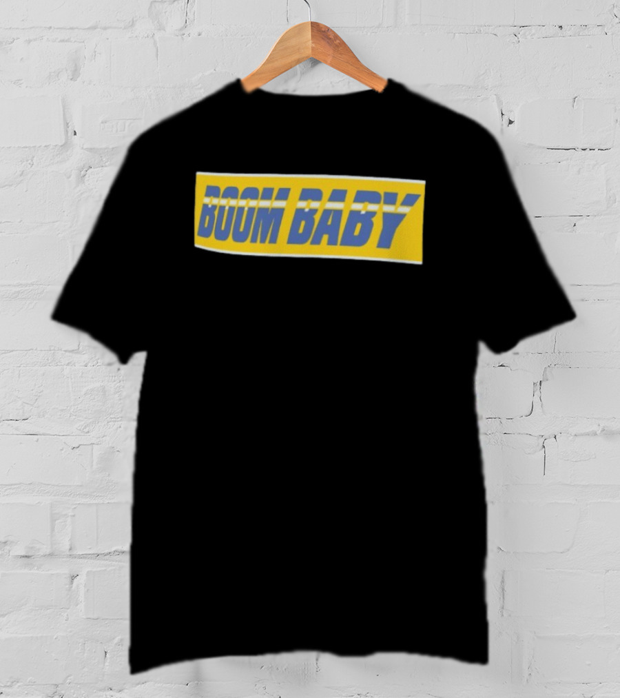 Reggie Miller Boom Baby Indiana Pacers Basketball Phrase T-Shirt