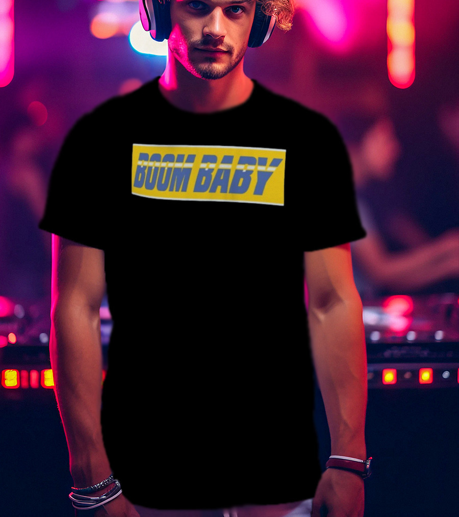 Reggie Miller Boom Baby Indiana Pacers Basketball Phrase T-Shirt